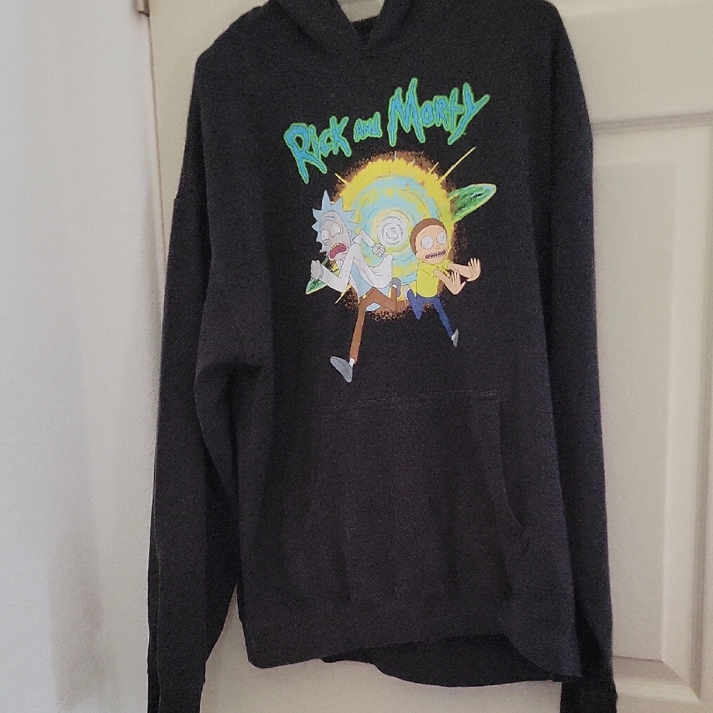 Rick and Morty Black Hoodie